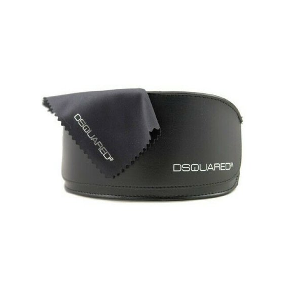 New DSQUARED DQ0277 Black Cat-Eye Sunglasses